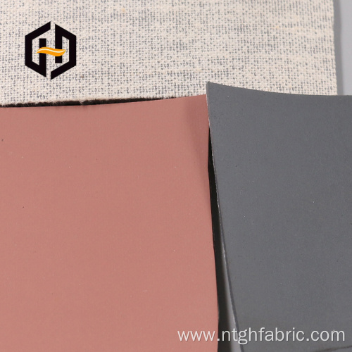 Primary mesh backing fabric composite for leather